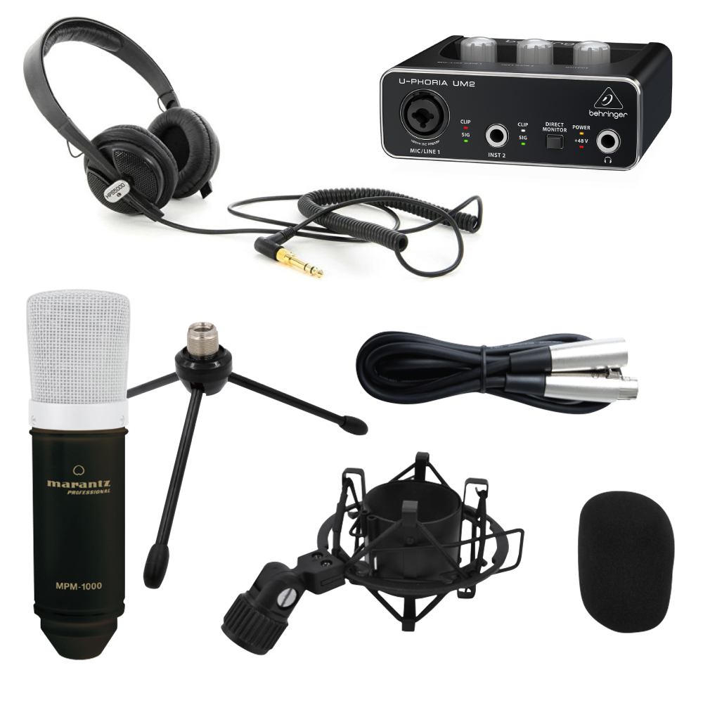 BEHRINGER Stüdyo Kayıt Paketi 2